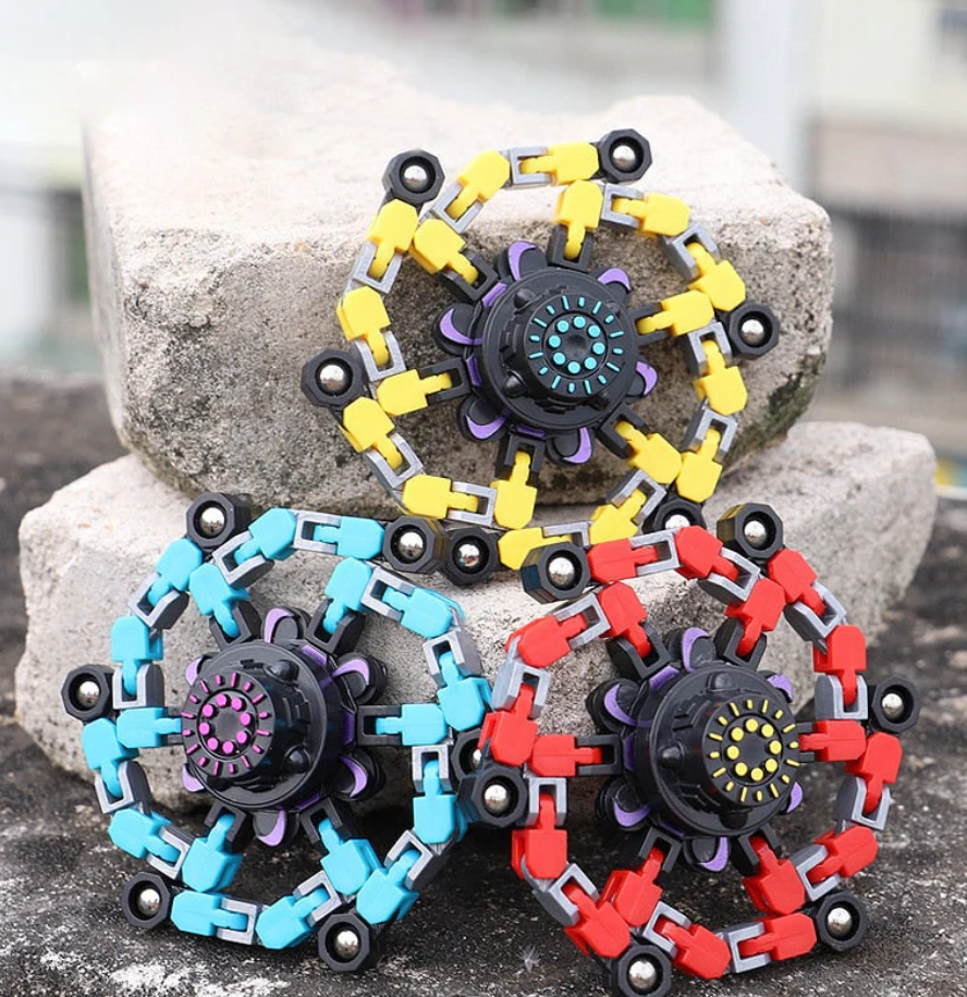Spinobot 3-en-1 : Toupie Transformable & Robot -Aversati™ (Pack de 3 Toupies)