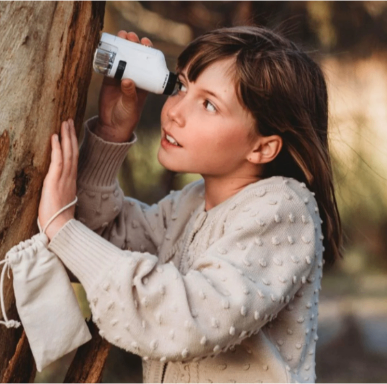 KidScope - Microscope Portable pour Enfant 60X120