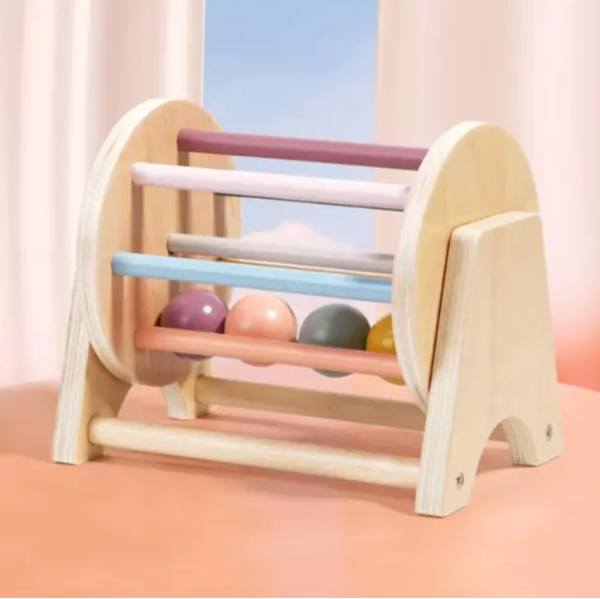 Spinny - Tambour Rotatif Montessori en Bois